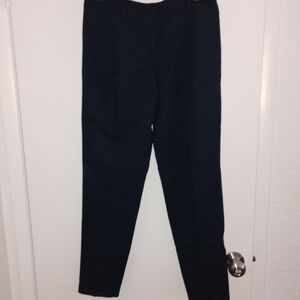 JUST REDUCED!!  Akris Punto Women's Black Textured Trousers Stright Leg